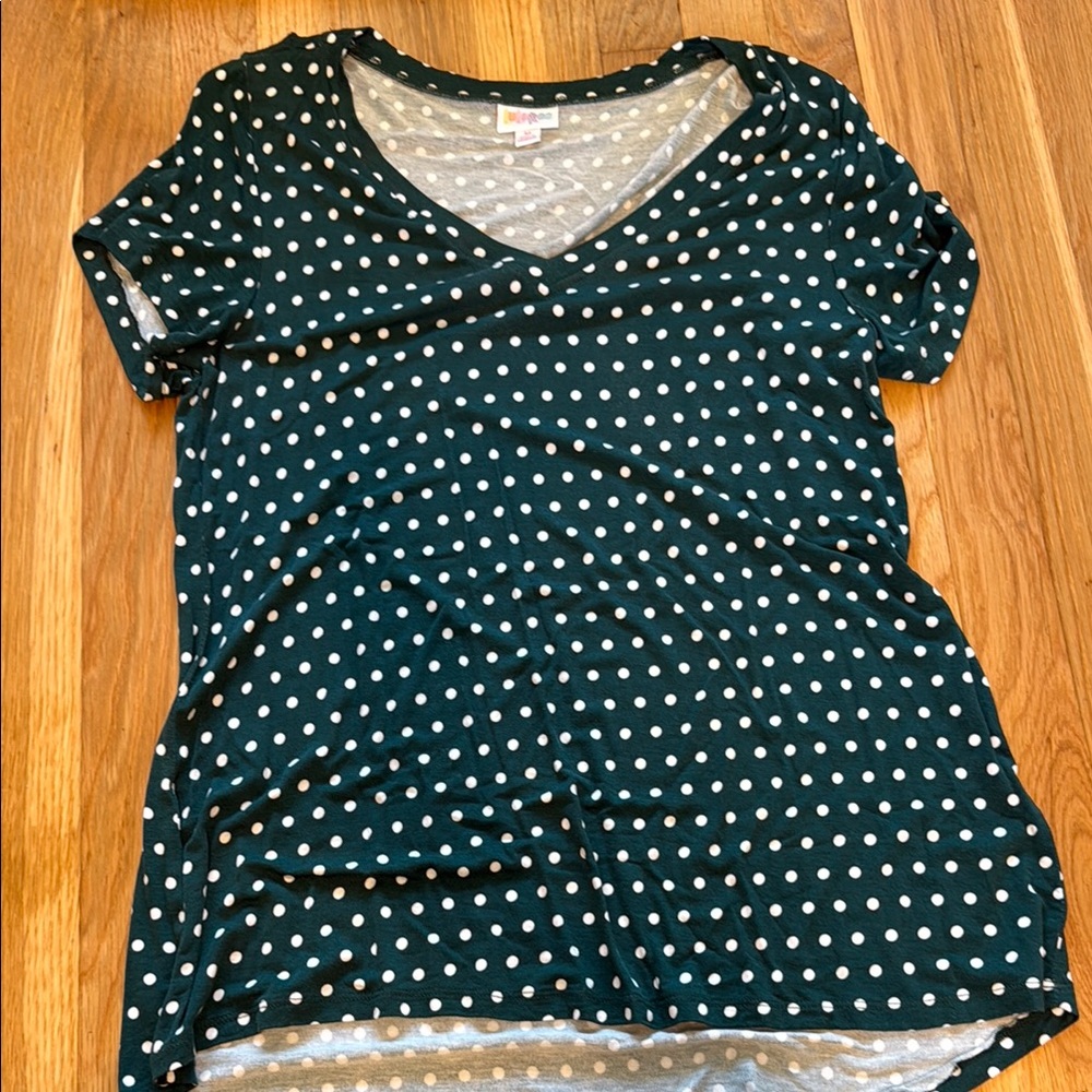 LuLaRoe Polka Dot Blouse